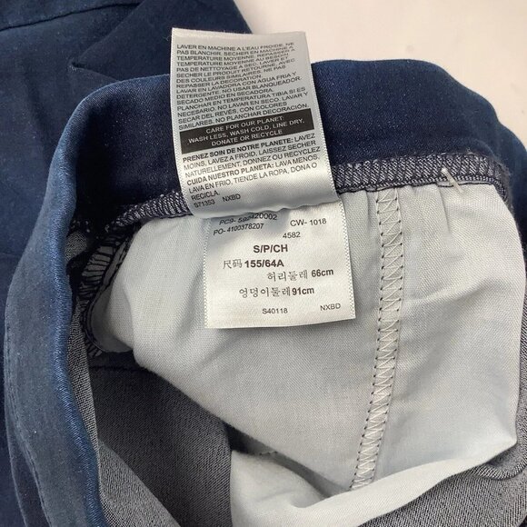 NWT Denizen Levi's High-Rise Moto Jegging Denim Pull-On Stretch Jeans Size Small - Picture 9 of 10